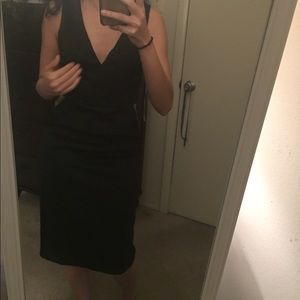 Pretty black dress with prints